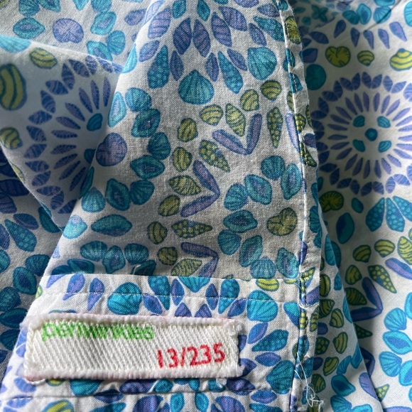 Seashells Men's Button Down Shirt - Picture 7 of 7